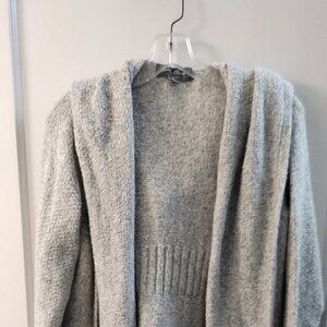 Eddie Bauer Lounge Women's XS/Sm Gray Soft Knit Long Sleeve Cardigan